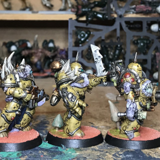 2 Jun 2019: Plague Marine painting