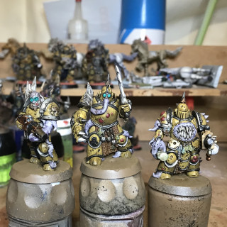 2 Jun 2019: Plague Marine painting