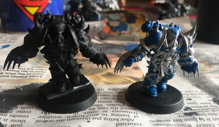 Two identical Lighting Claw armed Chosen