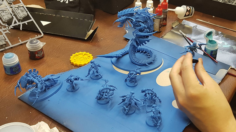 Ooooh Blue Nids - Can't wait to see where this goes!