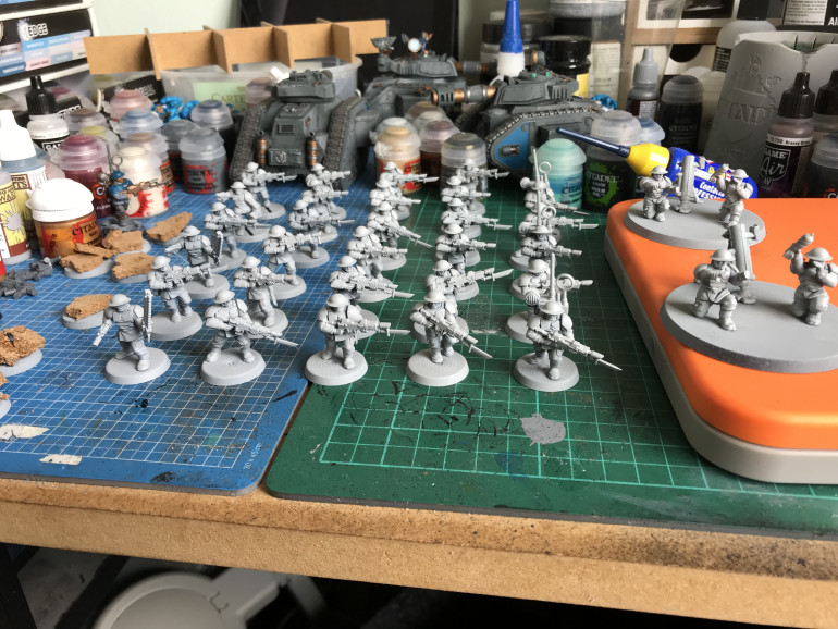 All Built and base coated