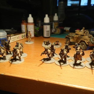 Infantry progress,,, well they are done