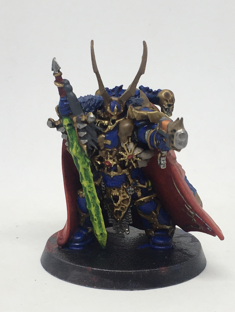 Entry 38: Chaos Lord half finished.