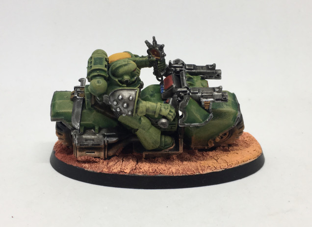 Entry 17: Completed Sergeant and Biker