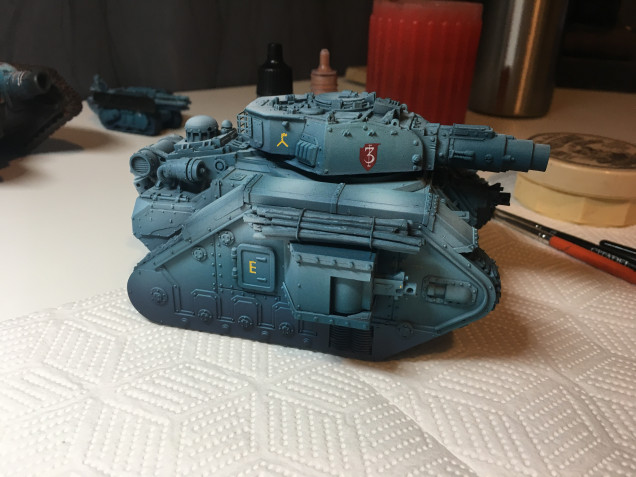 I had a friend give me this tank a couple of years ago and I think it is time it also got some paint on it. I have to say now that I have a massive tank already complete the rest look far less daunting. 