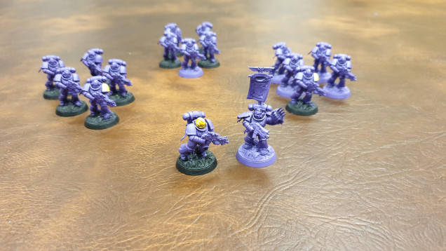 Savanna's Hawk Lords Reporting for Battle - The Army Painter Alien Purple