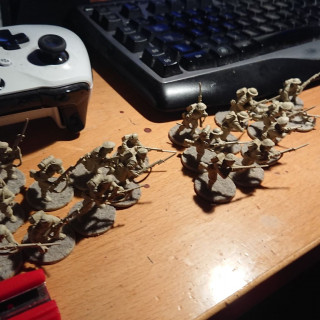 Infantry progress,,, well they are done