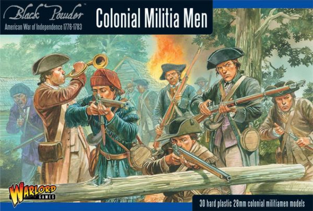 Colonial Militia men box