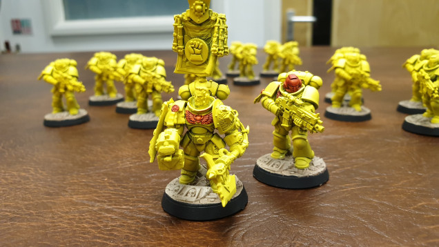 The fearless Imperial Fist who inspired it! - Yet to be named!