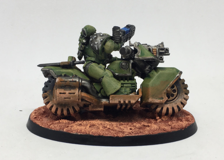 Entry 18: Completed Plasma Gunner Bikers