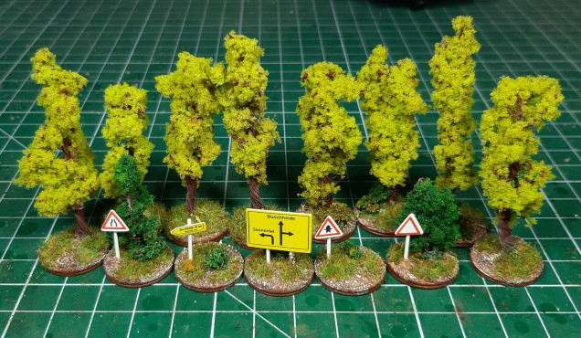 Objective markers...