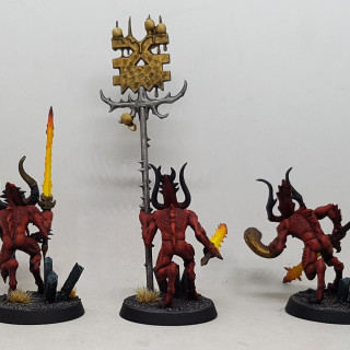 Works in Progress – Painting Shots Part 2 – Bloodletters