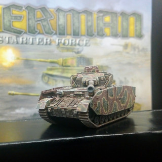 First of the Panzer IV's is done