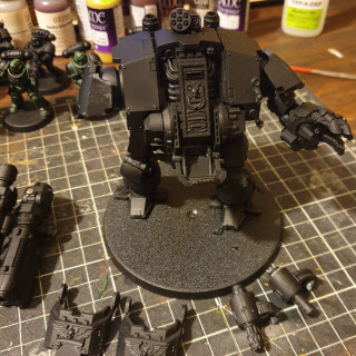 Magnetising Dreadnought, Conversion bits arrive and beginning the 3rd Intercessor squad