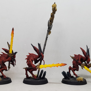 Works in Progress – Painting Shots Part 2 – Bloodletters