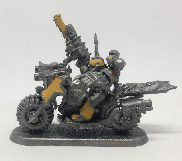 Entry 4: Work in Progress Bikes and Chaos Lord on Bike