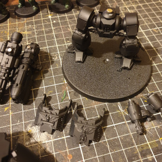 Magnetising Dreadnought, Conversion bits arrive and beginning the 3rd Intercessor squad