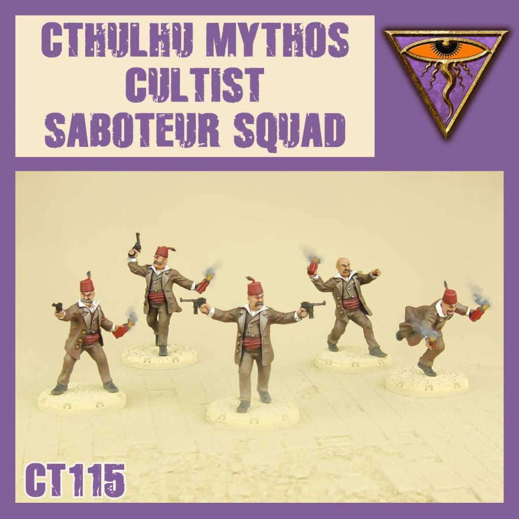 Cthulhu Mythos Cultist Squad - DUST