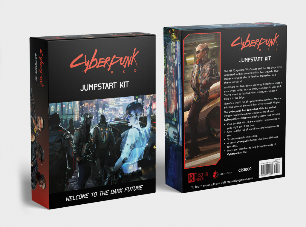 Cyberpunk Red Jumpstart Kit Box - R Talsorian