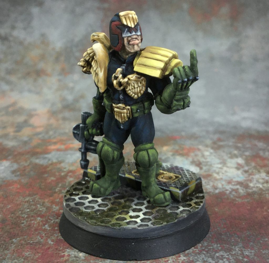 Foundry Dredd Miniatures #2 by januinevision