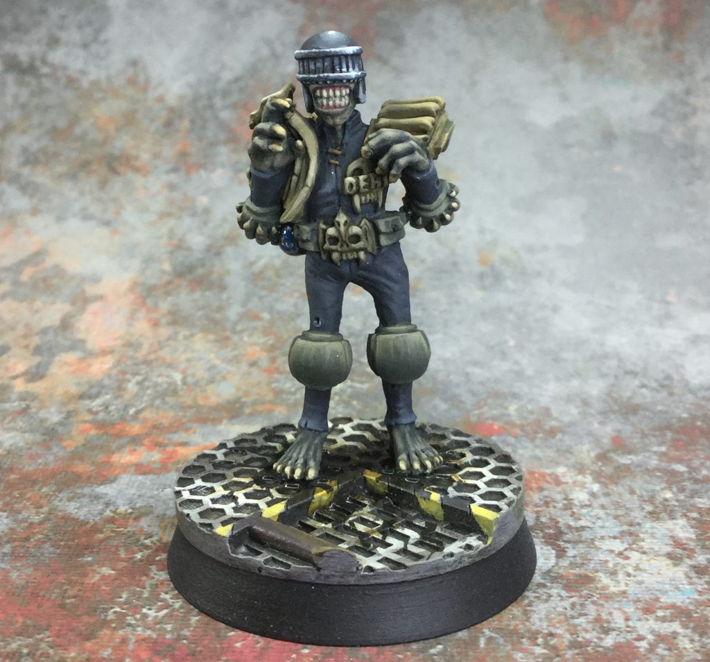 Foundry Dredd Miniatures #3 by januinevision