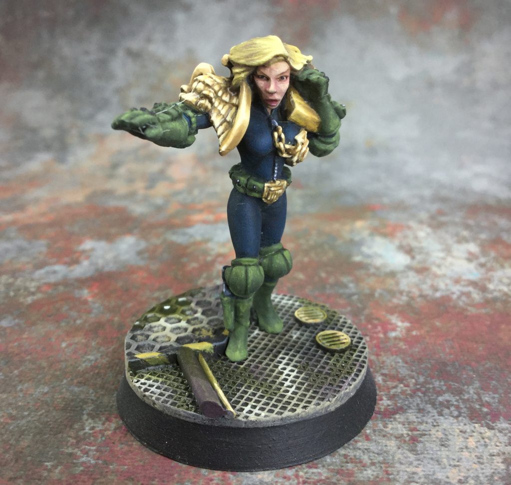 Foundry Dredd Miniatures #4 by januinevision