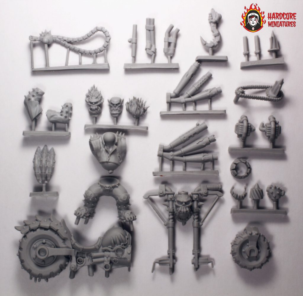 Ghost Orc Components - Hardcore Miniatures