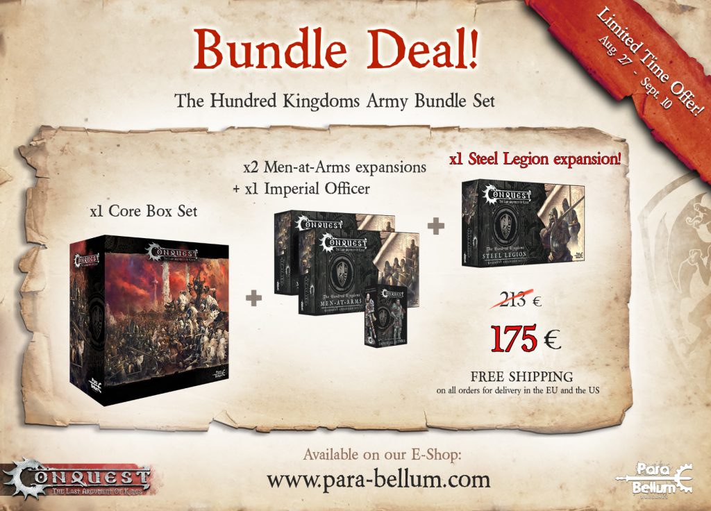 Hundred Kingdoms Army Bundle Deal - Para Bellum Wargames
