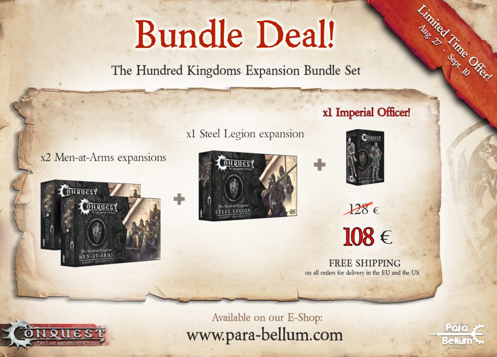 Hundred Kingdoms Expansion Bundle Deal - Para Bellum Wargames