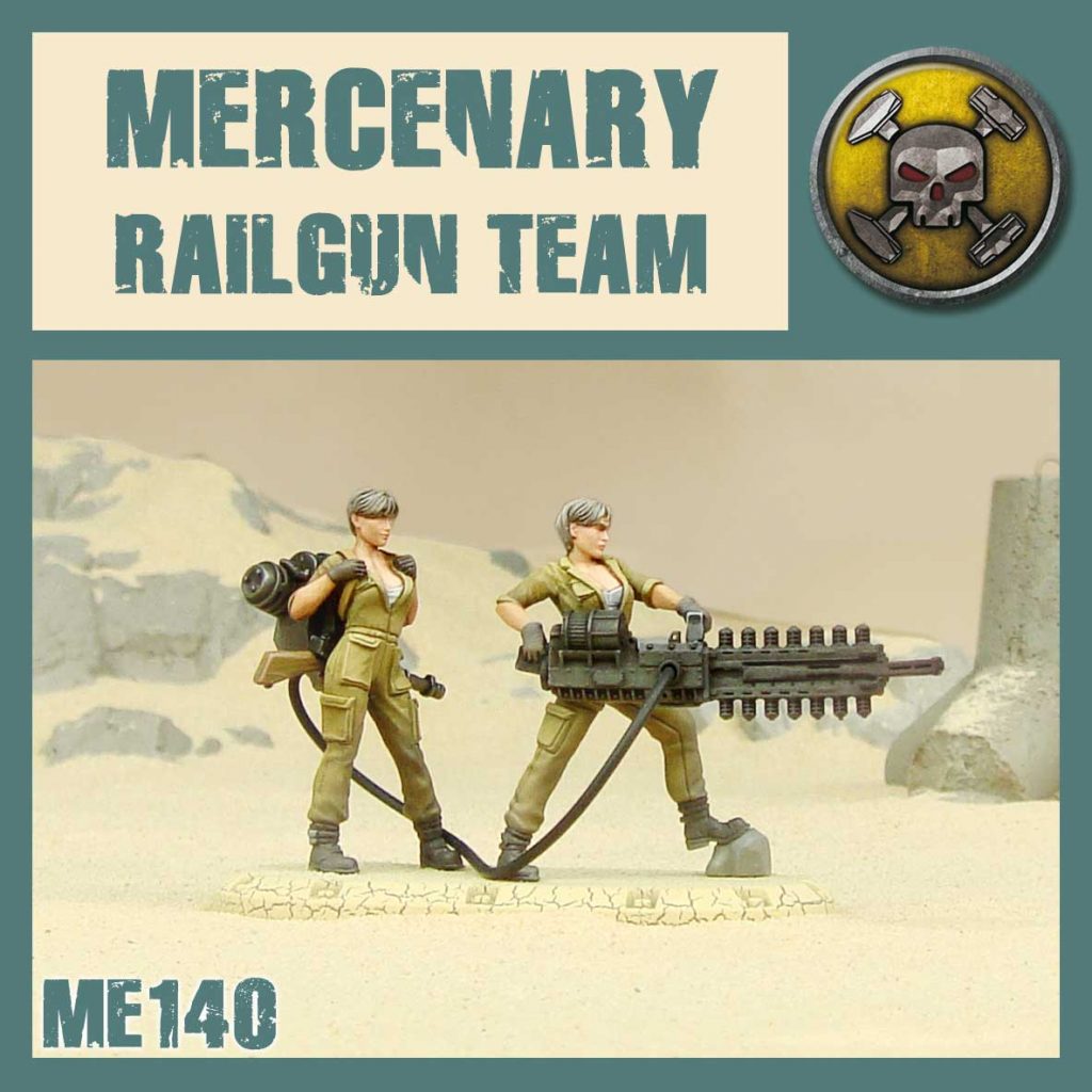 Mercenary Railgun Team - DUST