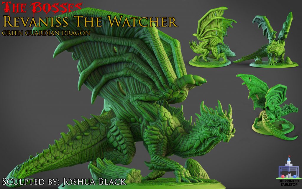 The Lost Dragons: 3D Printable Fantasy Dragons by Danny Herrero