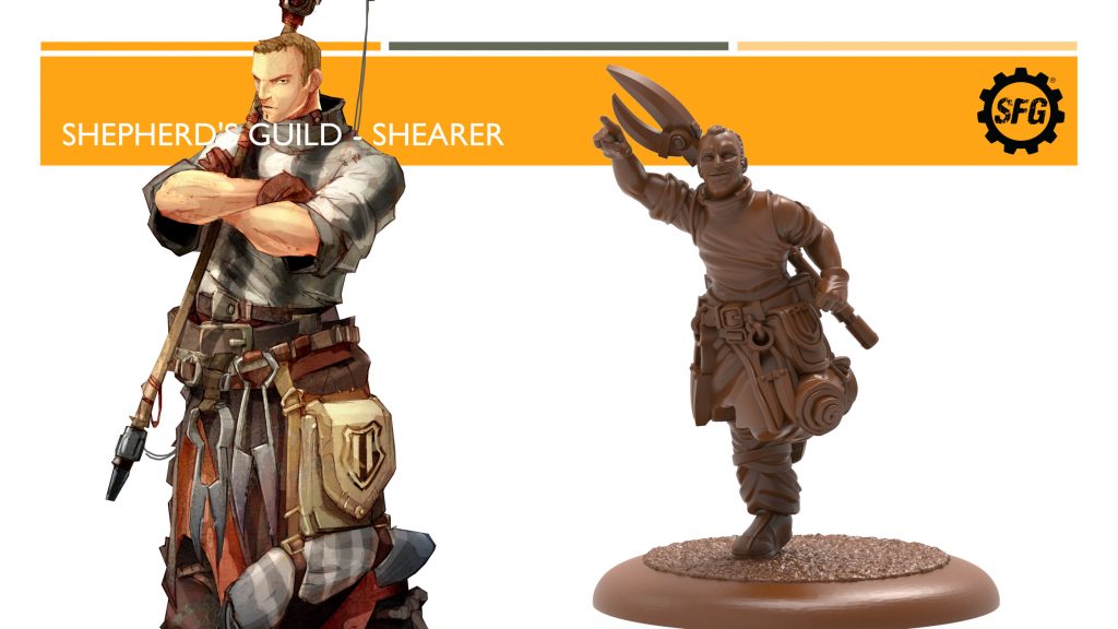 Shepherds Guild Shearer - Steamforged Games