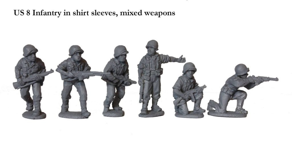 US Infantry in shirt sleeves -Perry Miniatures