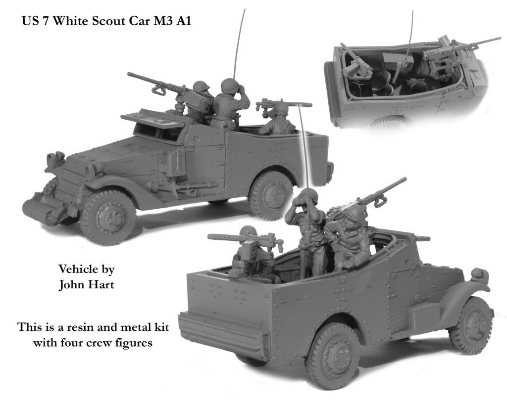 US White Scout Car M3 A1 - Perry Miniatures