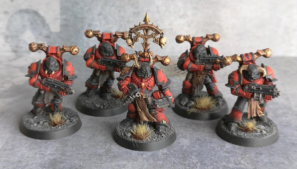 WH40K Chaos Space Marine army – OnTableTop – Home Beasts of