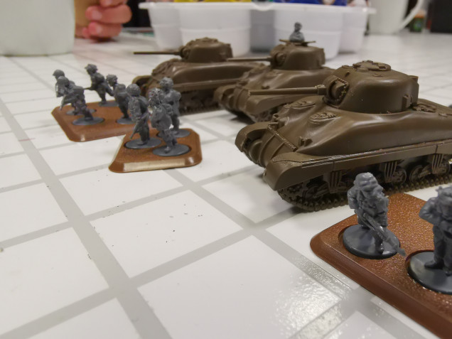 Some more tanks built and a mortar platoon