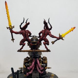 Works in Progress - Painting Shots Part 5 - Skull Cannon / Blood Throne