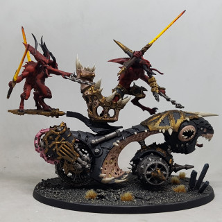 Works in Progress - Painting Shots Part 5 - Skull Cannon / Blood Throne