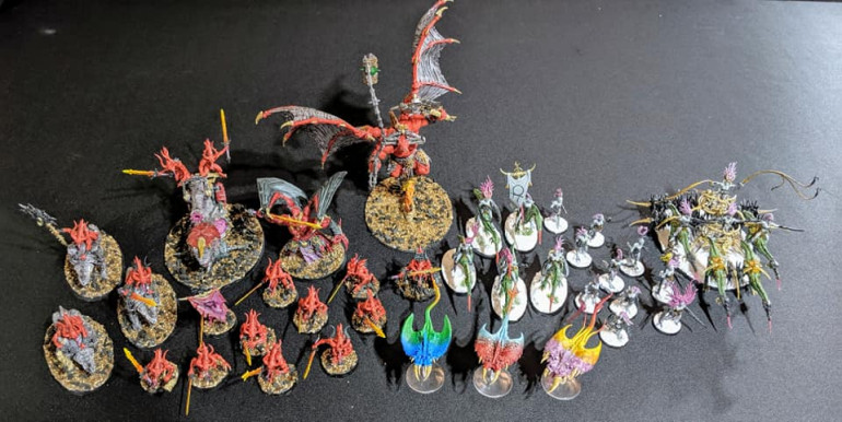 The demon army grows.... on with the madness of Tzeentch
