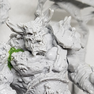 Works in Progress - Behemoth of Decay (Daemon Prince?)