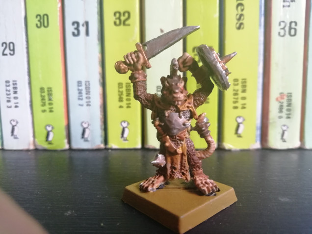 warlord completed using the colour scheme from the game as inspiration