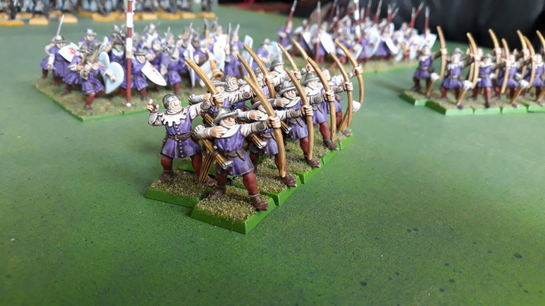 25(ish) year old starter box monopose plastic archers - still happy to see them on the tabletop