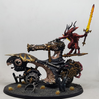 Works in Progress - Painting Shots Part 5 - Skull Cannon / Blood Throne