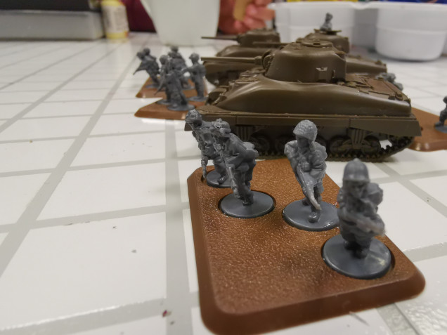 Some more tanks built and a mortar platoon