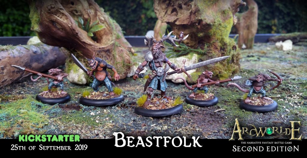 Arcworlde Beastfolk - Warploque Miniatures