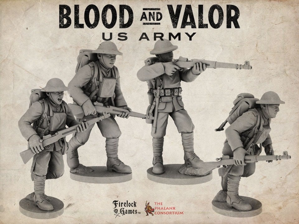 Blood & Valor US - Firelock Games & The Phalanx Consortium