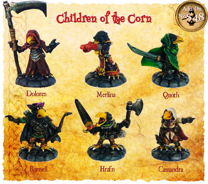 Duckquest Children Of The Corn - Star Hat Miniatures