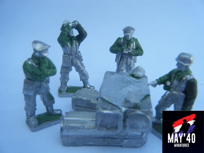 German Fallschirmjager Command - May '40 Miniatures