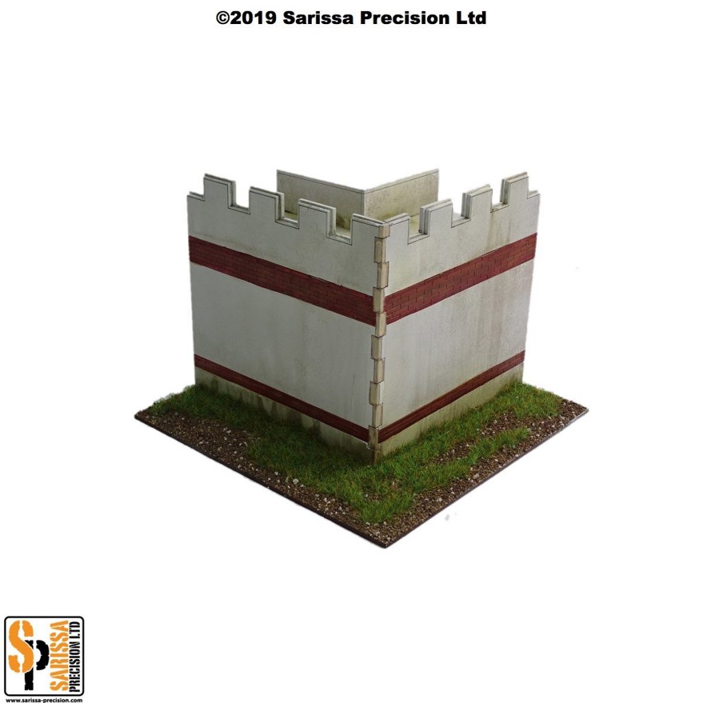 Mile Fort Corner Wall - Sarissa Precision