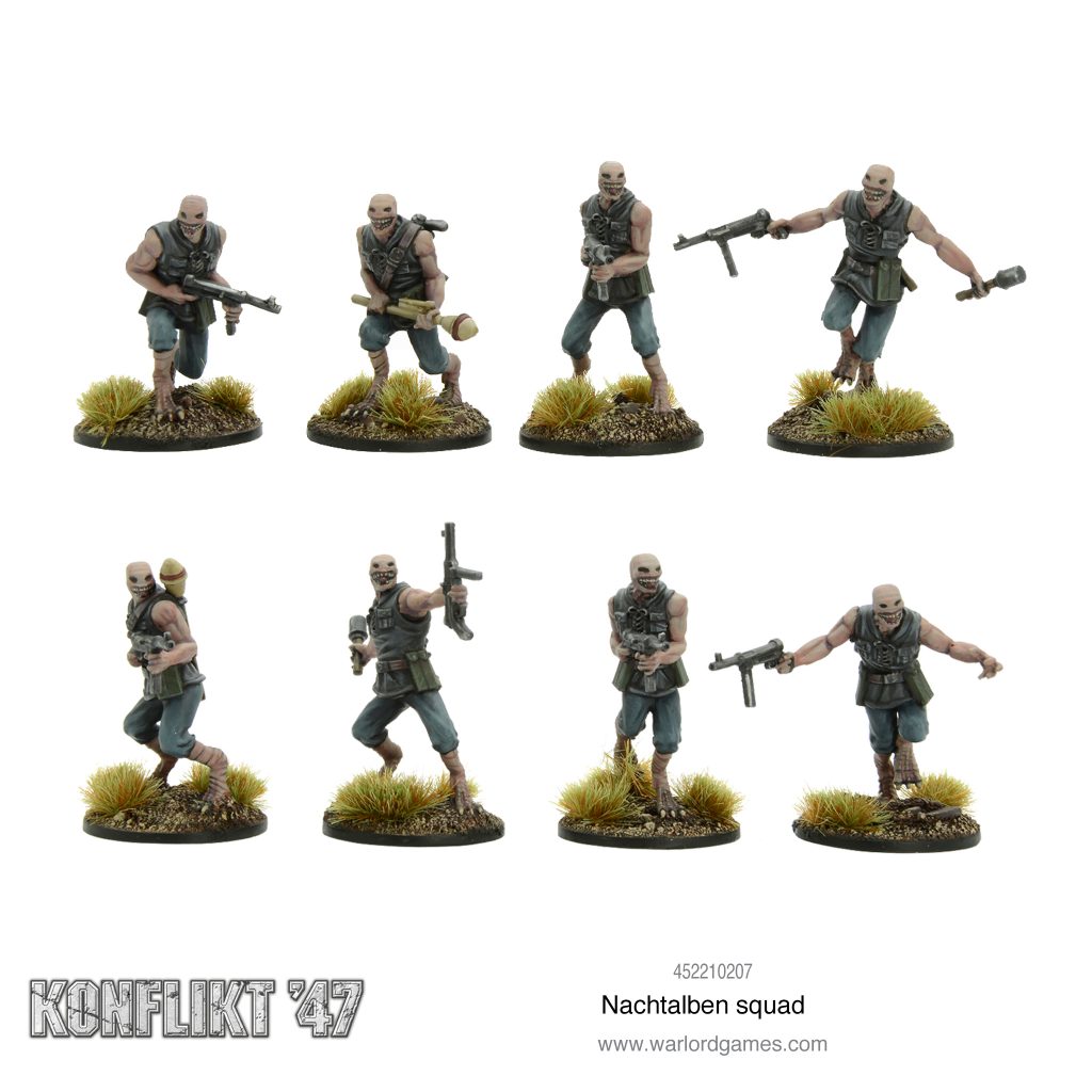 Nachtalben Squad - Warlord Games